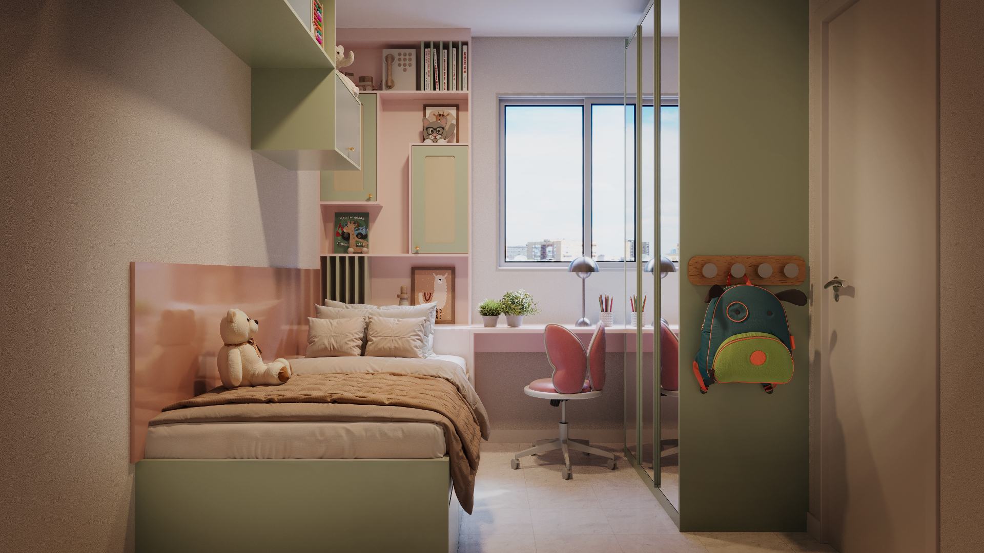 Quarto infantil decorado